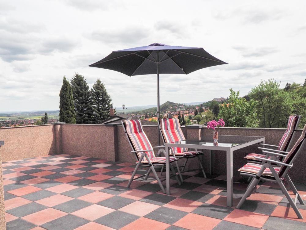 Ferienhaus Ausblick Am Eichenberg Villa Blankenburg  Luaran gambar